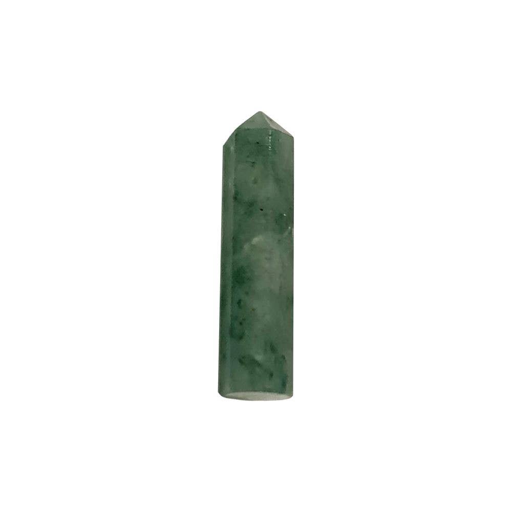 Mini Green Aventurine Pencil Crystal, 20-30mm