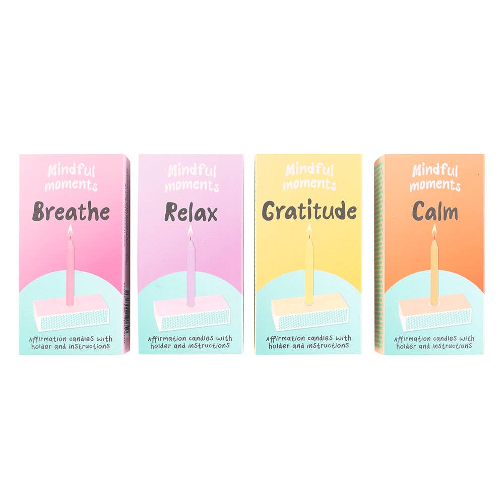 Affirmation Candles in a Box