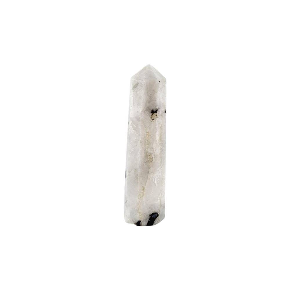 Mini Rainbow Moonstone Pencil Crystal, 20-30mm