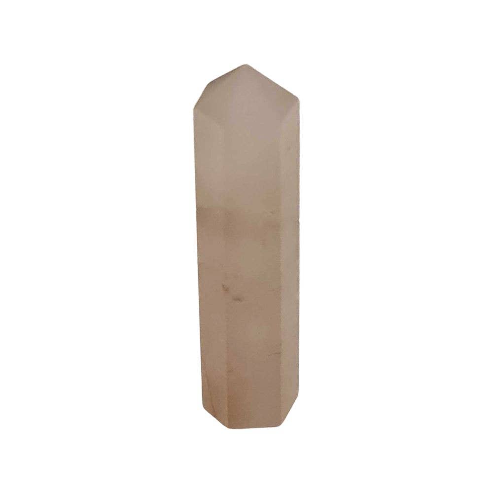 Mini Rose Quartz Pencil Crystal, 20-30mm