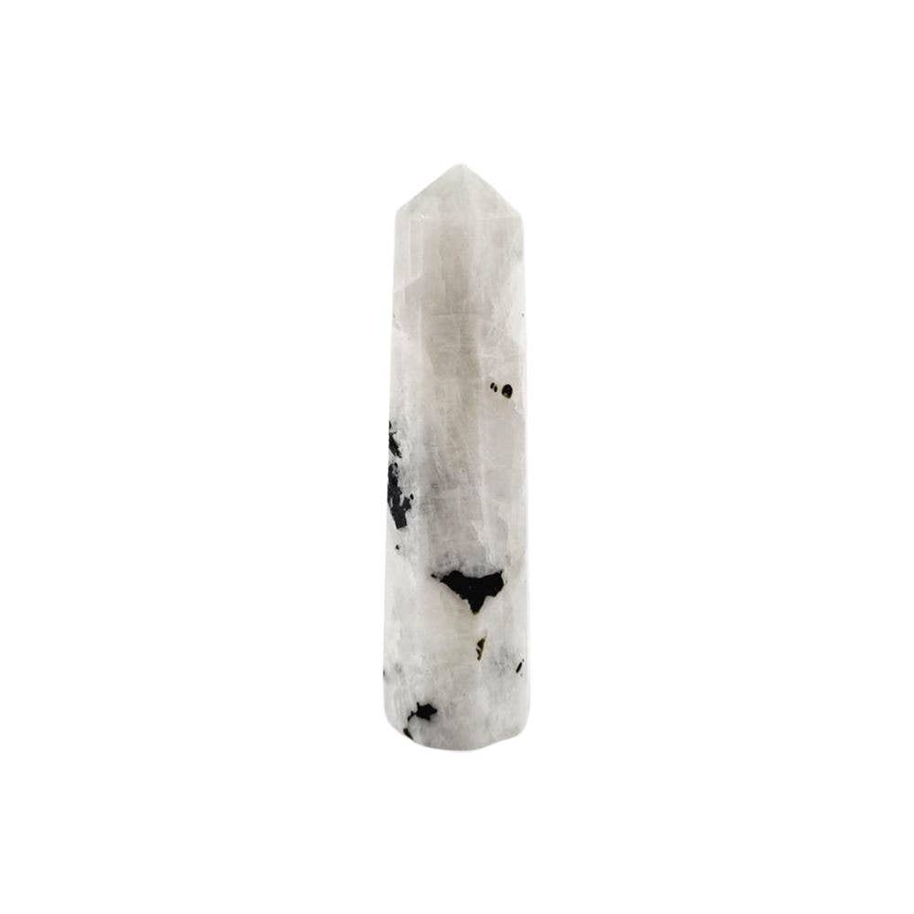Mini Rainbow Moonstone Pencil Crystal, 20-30mm