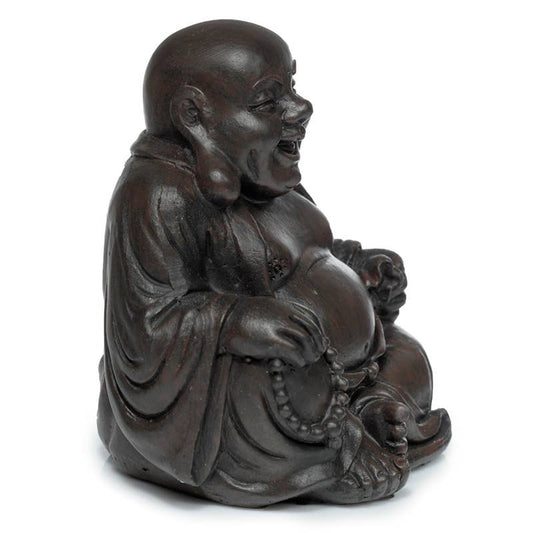 Peace of the East Wood Effect Mini Chinese Laughing Buddha