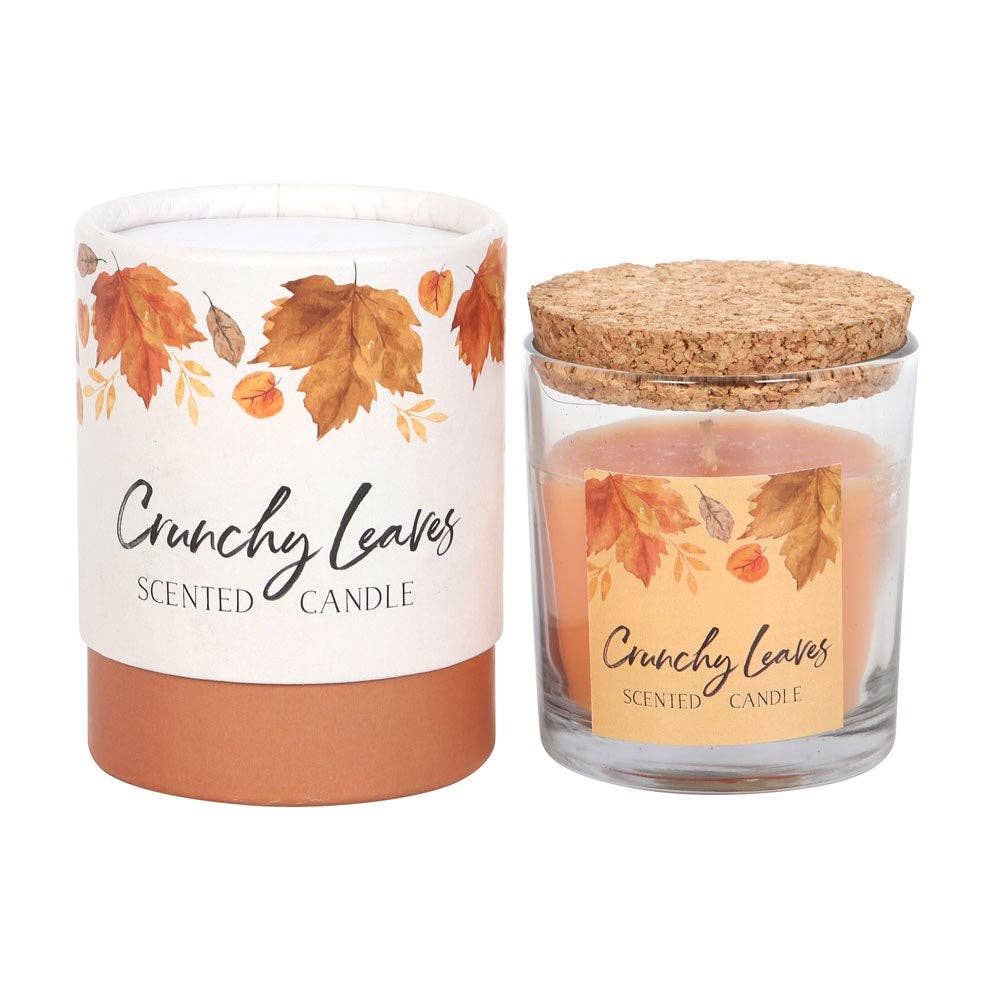 Crunchy Leaves Fall Autumn Candle