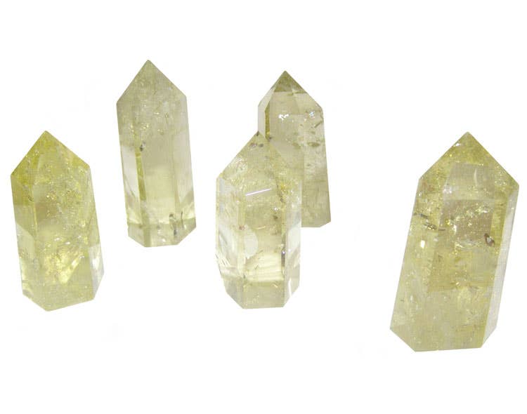 Lemon Quartz Point: 101-125g