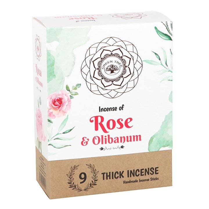 1 pack Rose & Olibanum Botanical Incense Sticks