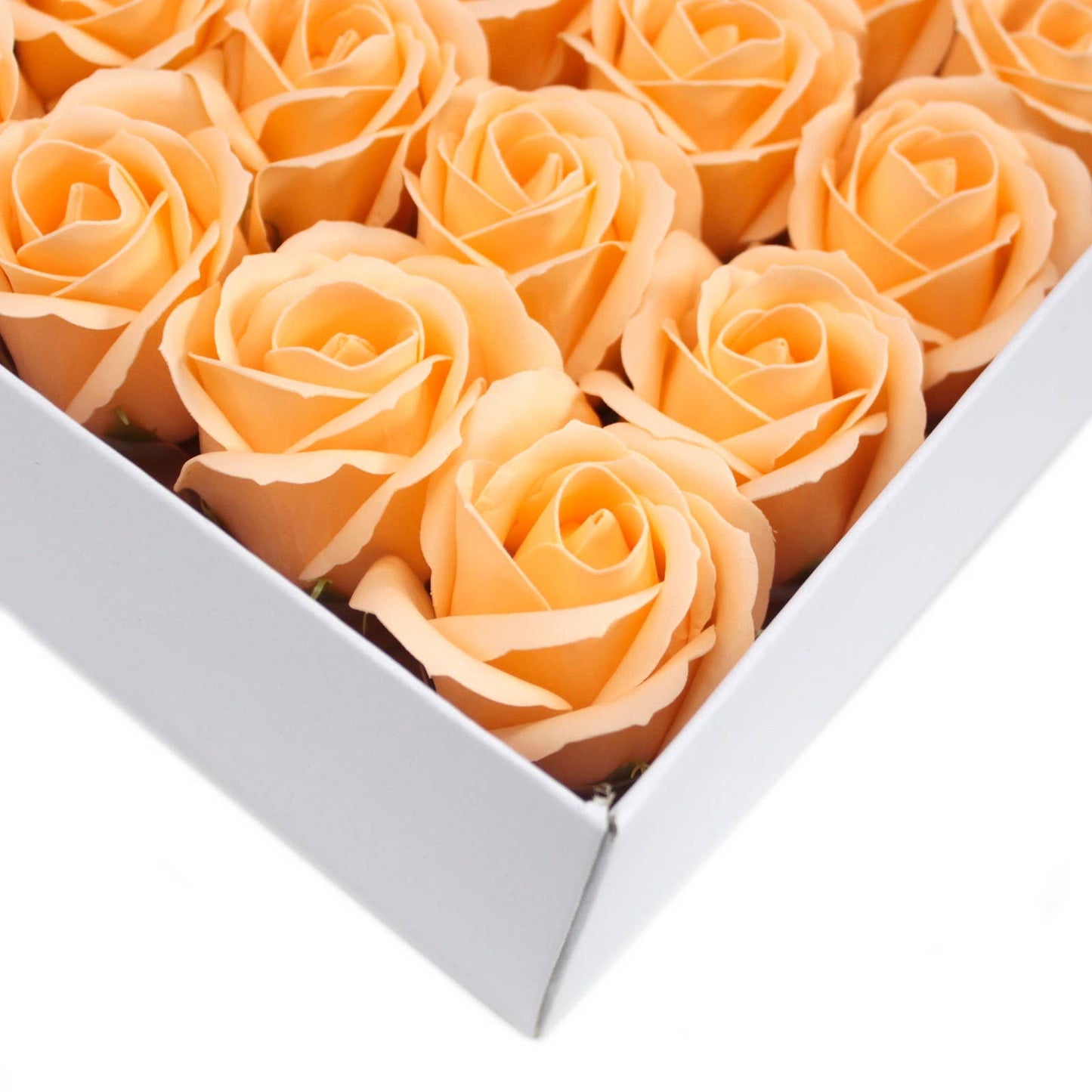 Soap Flowers - Rose - Peach