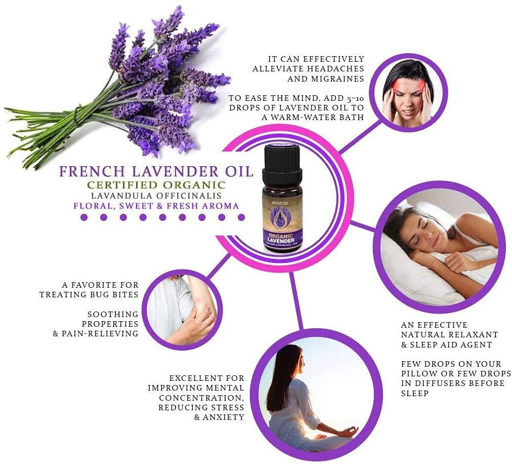 Organic French Lavender Essential Oil