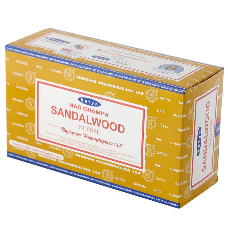 Satya VFM Sandalwood Nag Champa Incense Sticks