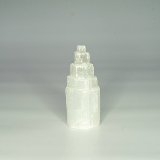 Selenite Tower Crystal 10cm