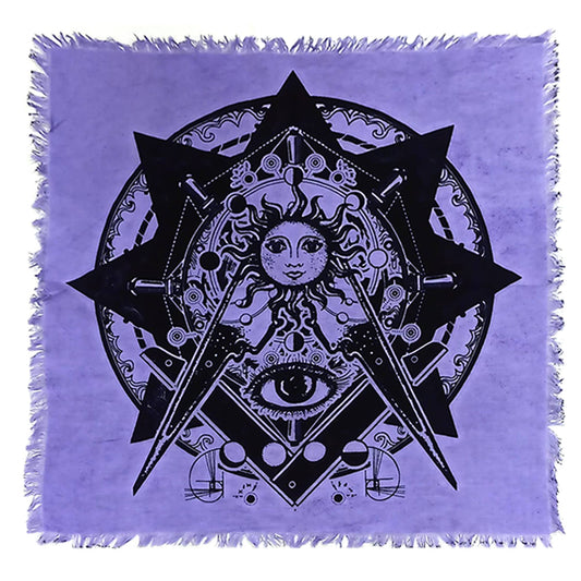 EVIL EYE SUN 24″ X 24″ ALTAR CLOTH TAPESTRY