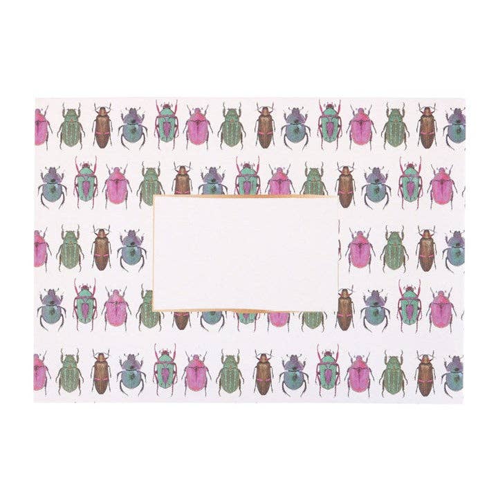 Lucky Beetle Necklace Card