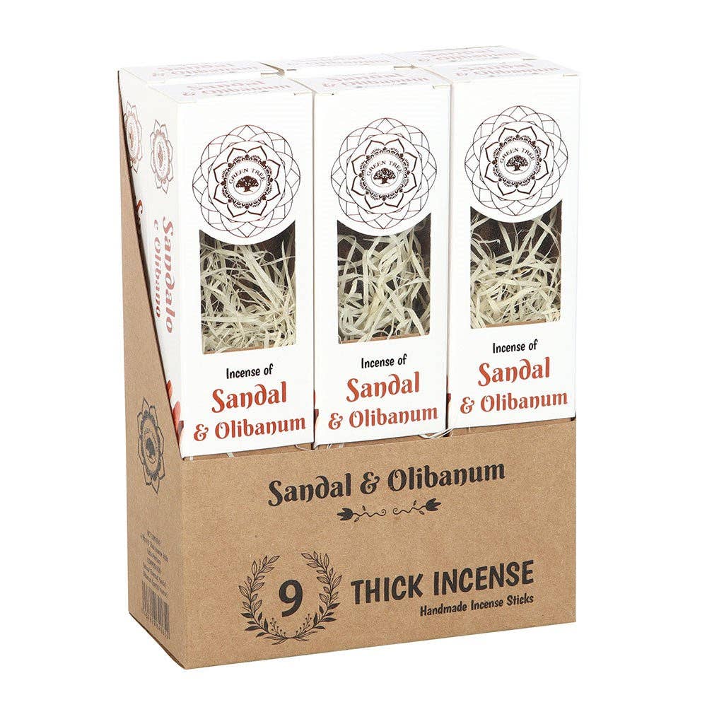 Sandal & Olibanum Botanical Incense Sticks