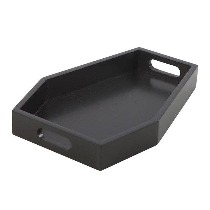 Black Gothic Coffin Shaped Gothic Trinket Tray