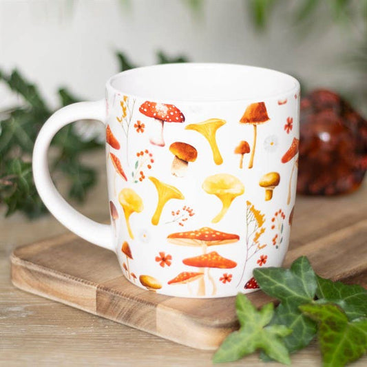 Mushroom Print Mug