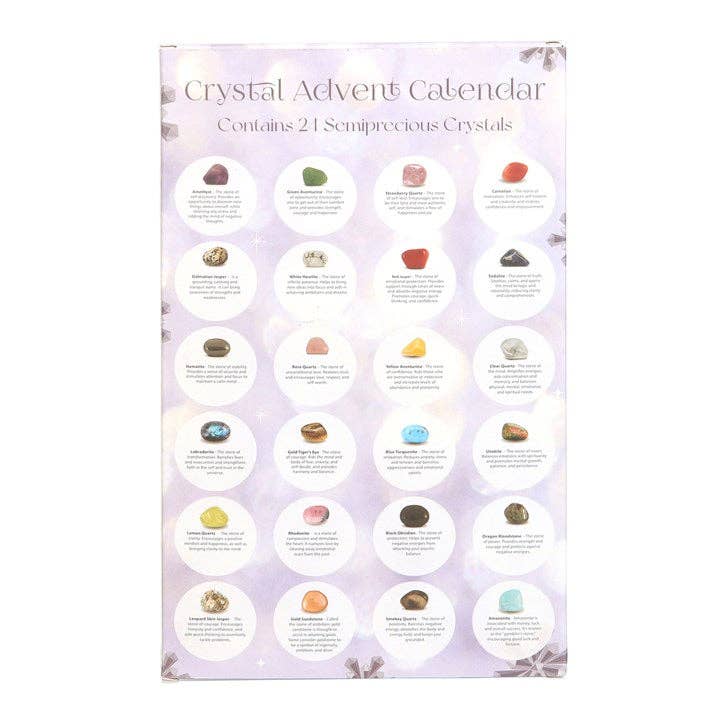 24-Day Gemstone Crystal Christmas Advent Calendar