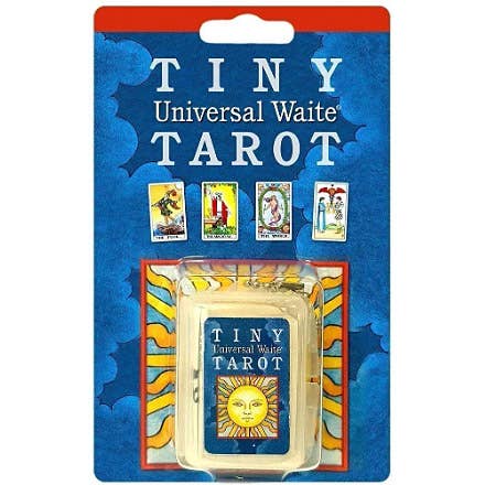 Tiny Universal Tarot Deck in a Keychain