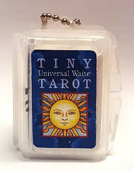 Tiny Universal Tarot Deck in a Keychain