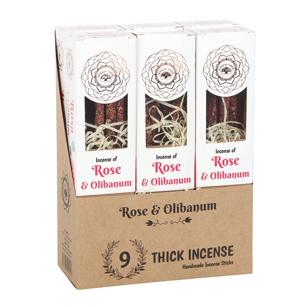 1 pack Rose & Olibanum Botanical Incense Sticks