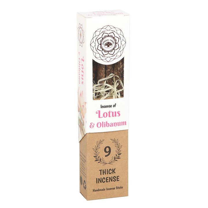 Lotus & Olibanum Botanical Incense Sticks