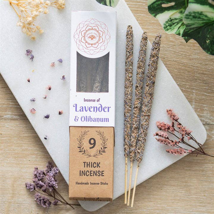 Lavender & Olibanum Botanical Incense Sticks