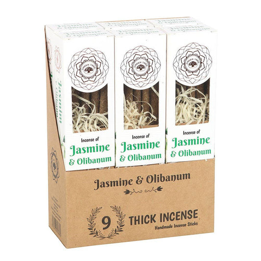 Jasmine & Olibanum Botanical Incense Sticks