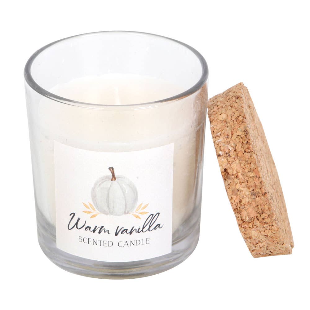 Warm Vanilla Fall and Autumn Candle