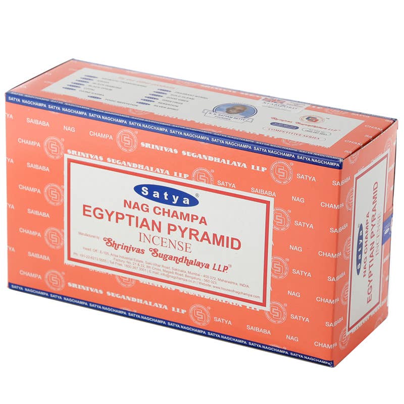 Satya Egyptian Pyramid Nag Champa Incense Sticks