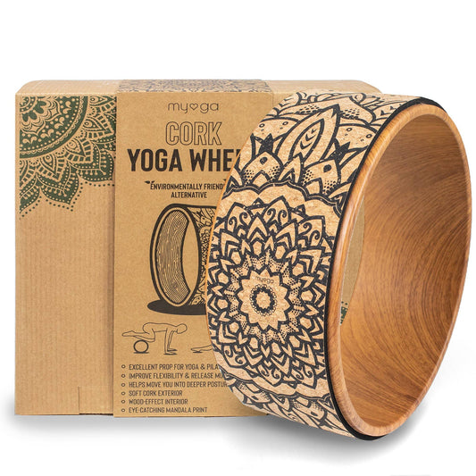 Cork Yoga Wheel