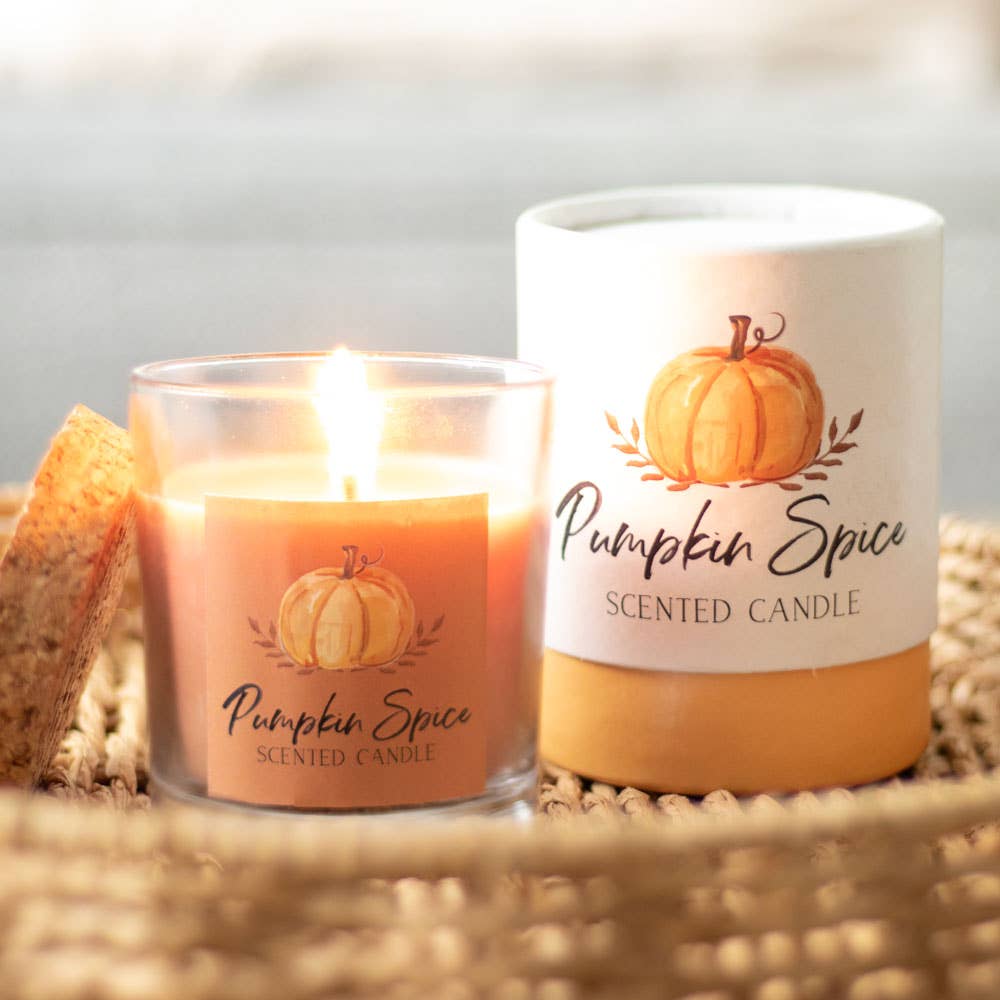 Fall Pumpkin Spice Autumn Candle