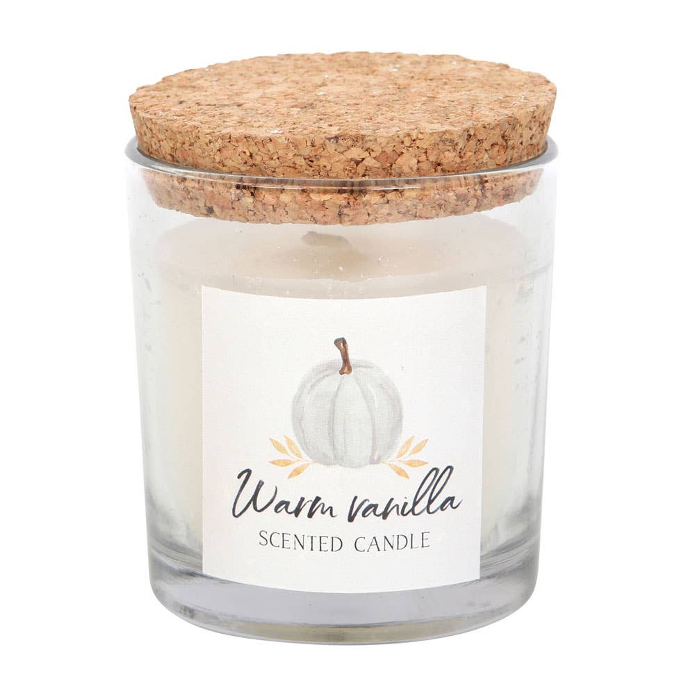 Warm Vanilla Fall and Autumn Candle