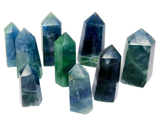 Blue Fluorite Point: 201-225g