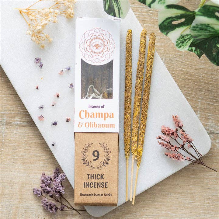 Champa & Olibanum Botanical Incense Sticks