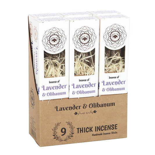 Lavender & Olibanum Botanical Incense Sticks