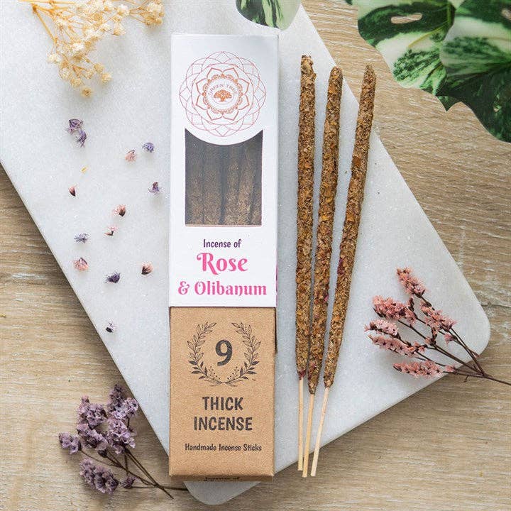 1 pack Rose & Olibanum Botanical Incense Sticks