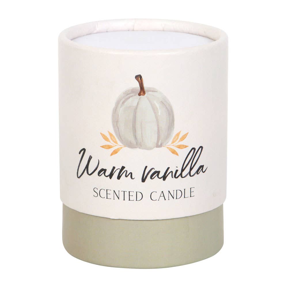 Warm Vanilla Fall and Autumn Candle