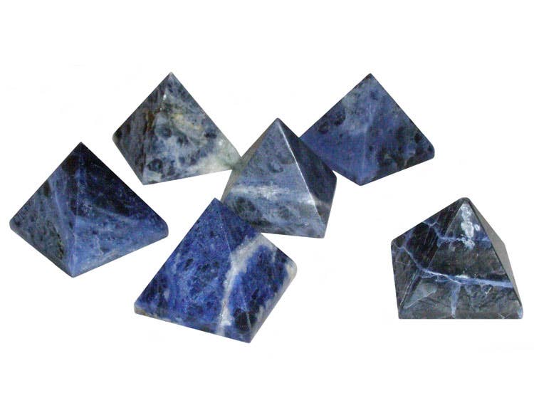 Sodalite Pyramid