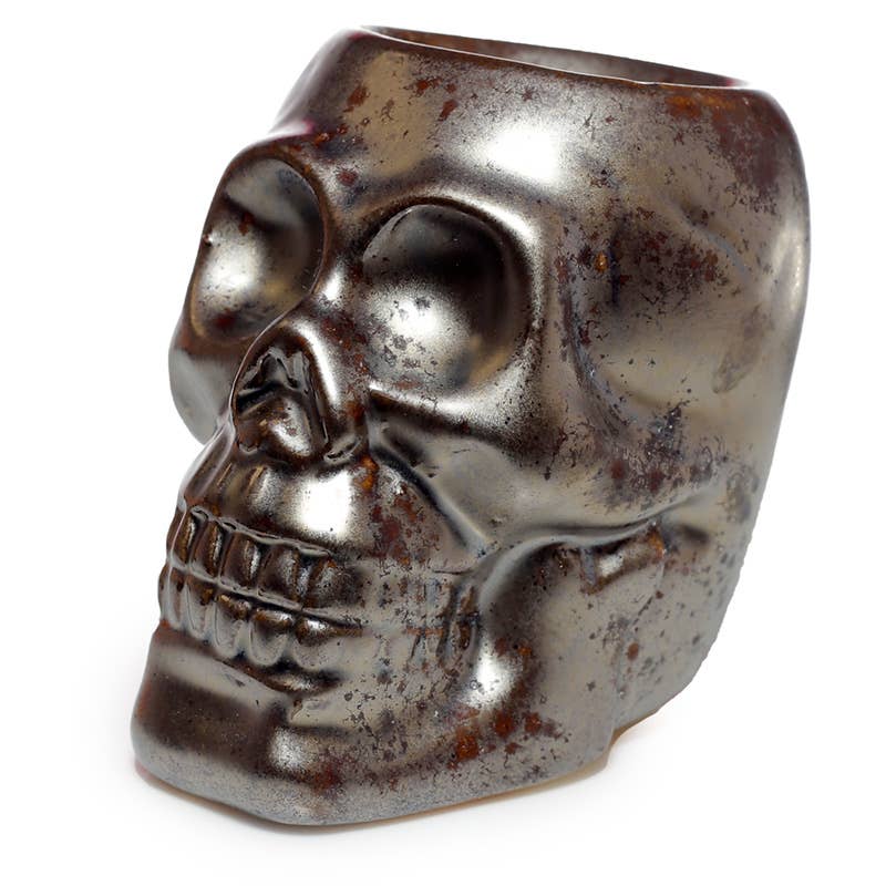 Eden Mini Ceramic Skull Oil Burner