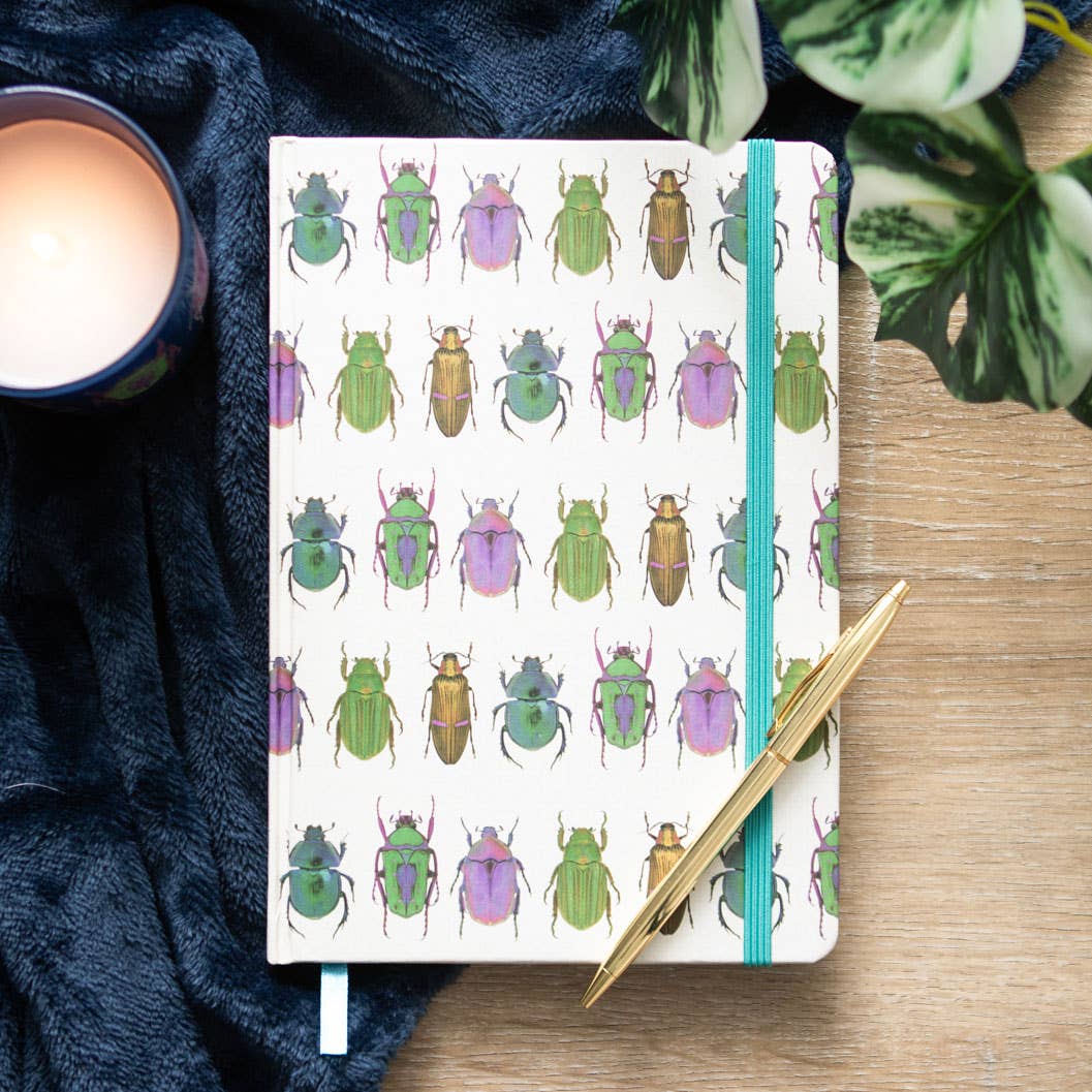 Beetle Print A5 Notebook