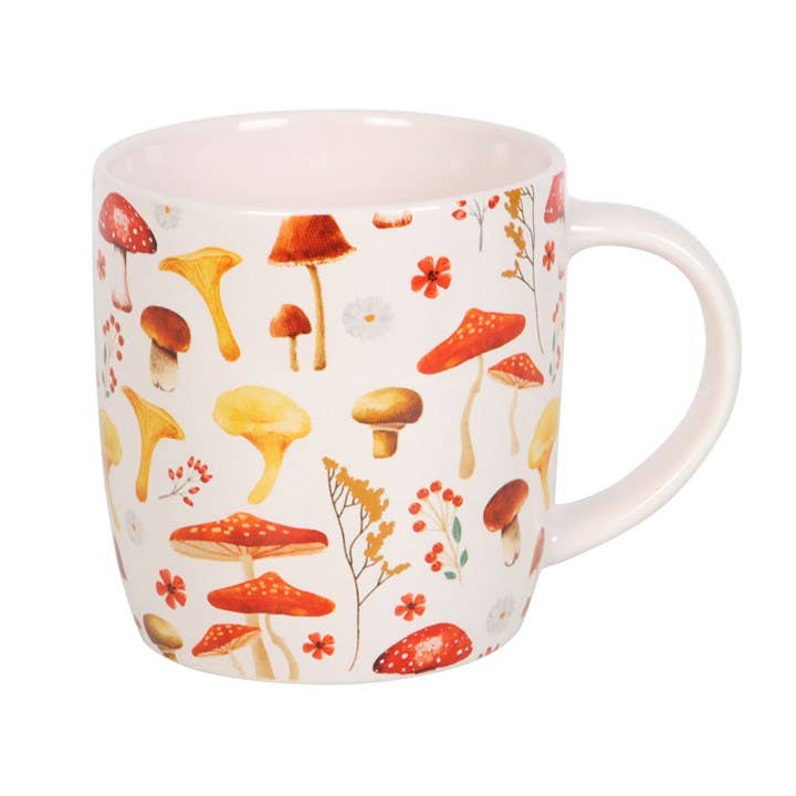 Mushroom Print Mug