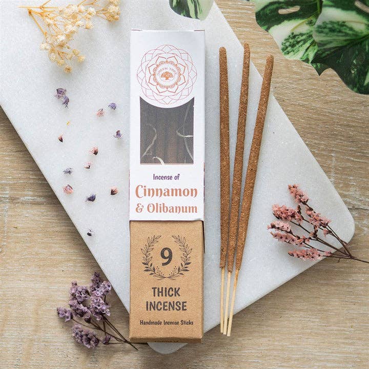 Cinnamon & Olibanum Botanical Incense Sticks