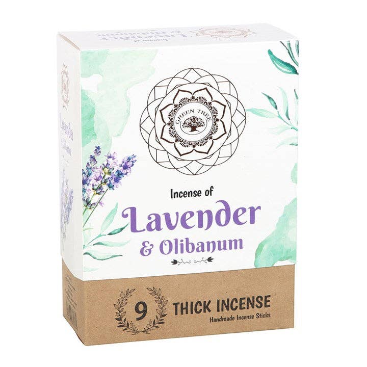 Lavender & Olibanum Botanical Incense Sticks