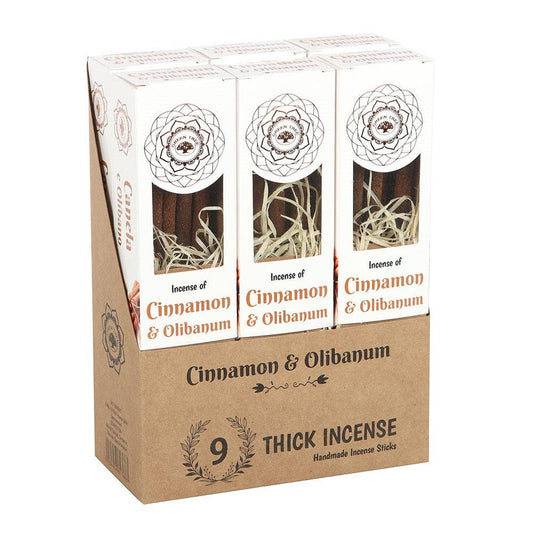 Cinnamon & Olibanum Botanical Incense Sticks