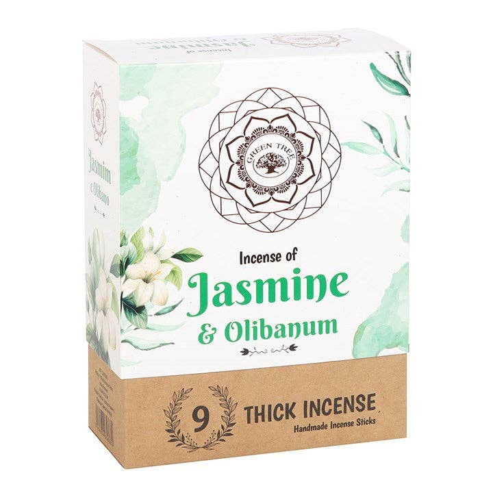 Jasmine & Olibanum Botanical Incense Sticks