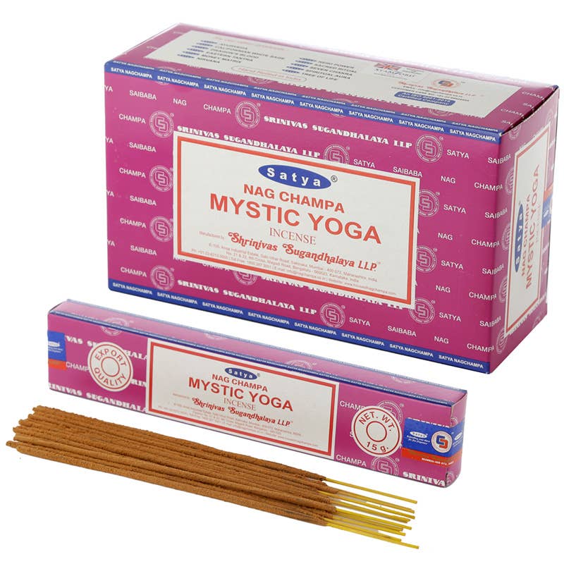 Satya VFM Mystic Yoga Nag Champa Incense Sticks